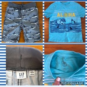 Gap Kids Shorts & Shirt, S